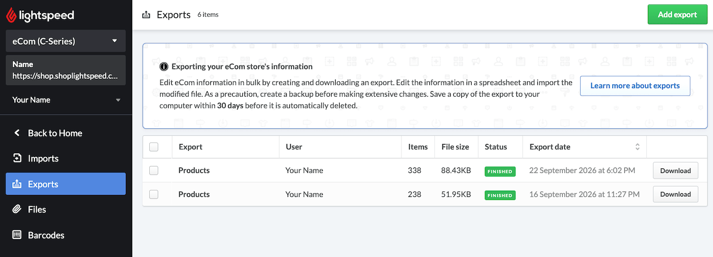 Page Exporter.
